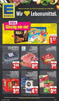 Aktueller EDEKA Prospekt "Wir lieben Lebensmittel!" Seite 1 von 48 Seiten