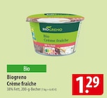 Biogreno Crème fraîche Angebote bei famila Nordost Stade für 1,29 €