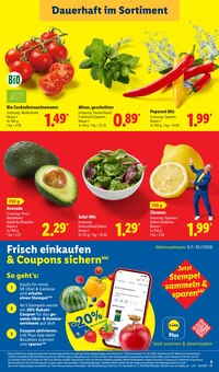 Gemüse im Lidl Prospekt "LIDL LOHNT SICH" mit 62 Seiten (Ludwigshafen (Rhein))
