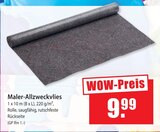bauSpezi Freystadt - Maler-Allzweckvlies Angebot im Prospekt Maler-Allzweckvlies bei bauSpezi im Freystadt Prospekt für 9,99 €