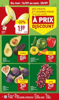 Catalogue Aldi de la semaine 38, "LES TRÈS GRANDS ARRIVAGES", page 2, 16/09/2025 - 22/09/2025 Prospectus Aldi en cours, "LES TRÈS GRANDS ARRIVAGES", page 2 sur 44
