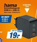 Schnellladegerät (USB-A + USB-C) Angebote von Hama bei expert Halle für 19,00 €