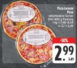Pizza Lorenzo Pizza Angebote bei EDEKA Weiden für 2,99 €