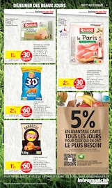 Promos Jambon de paris dans le catalogue "TOUTES ET TOUS UNIS CONTRE LA VIE CHÈRE." de Intermarché à la page 9