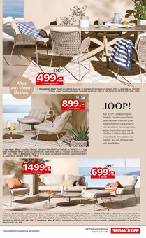 Wohnzimmertisch im Segmüller Prospekt "Gartenmöbel Fachzentrum" mit 24 Seiten (Frankfurt (Main))