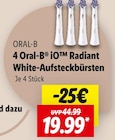 iO Radiant White-Aufsteckbürsten von ORAL-B im aktuellen Lidl Prospekt für 19,99 €