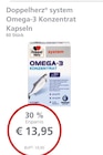LINDA Premiumapotheke Leimen - system Omega-3 Konzentrat Kapseln Angebot im Prospekt system Omega-3 Konzentrat Kapseln bei LINDA Premiumapotheke im Leimen Prospekt für 13,95 €