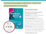 LINDA Premiumapotheke Bad Harzburg - Gaviscon Dual Angebot im Prospekt Gaviscon Dual bei LINDA Premiumapotheke im Bad Harzburg Prospekt für 9,95 €