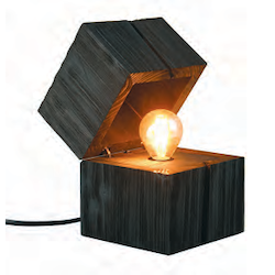 Tischleuchte Treasure schwarz