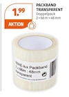 PACKBAND TRANSPARENT für 1,99 € bei Müller im Angebot PACKBAND TRANSPARENT im aktuellen Müller Prospekt