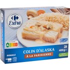 Colin d'Alaska cuisiné surgelé - CARREFOUR EXTRA - Carrefour à Saint-Chamond Colin d'Alaska cuisiné surgelé - CARREFOUR EXTRA en promo chez Carrefour Saint-Chamond à 2,49 €
