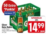Natur-Radler Angebote von Gösser bei EDEKA Immenstadt für 14,99 €