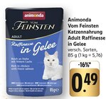 Aktuelle Katzenfutter Angebote bei E center in Heilbronn Aktuelles Vom Feinsten Katzennahrung Adult Raffinesse in Gelee Angebot bei E center in Heilbronn ab 0,49 €