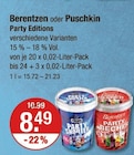 Party Editions von Berentzen oder Puschkin im aktuellen V-Markt Prospekt für 8,49 €