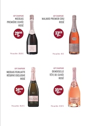 Promos Nicolas Feuillatte dans le catalogue "C’EST ENFIN LA SAISON DES ROSÉS" de Nicolas à la page 14