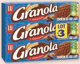 Biscuits chocolat au lait granola - LU - Super U à Blois Biscuits chocolat au lait granola - LU en promo chez Super U Blois à 1,71 €