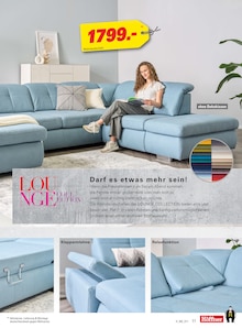 Sitzmöbel im Höffner Prospekt "IMMER BESSER!" mit 28 Seiten (Dortmund)