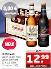 Czech Lager Hell im Angebot bei Getränke Quelle WVG in Magdeburg Czech Lager Hell Angebote von CERNOVAR bei Getränke Quelle WVG Magdeburg für 12,99 €