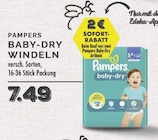 Baby-Dry Windeln im Angebot bei EDEKA in Voerde Baby-Dry Windeln Angebote von Pampers bei EDEKA Voerde für 7,49 €