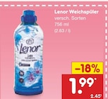 Weichspüler im Angebot bei Netto Marken-Discount in Neuwied Weichspüler Angebote von Lenor bei Netto Marken-Discount Neuwied für 1,99 €