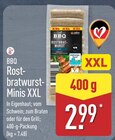 Aktuelles BBQ Rostbratwurst Minis XXL Angebot bei ALDI Nord in Hannover ab 2,99 €