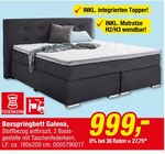 Opti-Wohnwelt Suhl - Boxspringbett Galena Boxspringbett Galena Angebot bei Opti-Wohnwelt Suhl im Prospekt 40% IN VIELEN ABTEILUNGEN