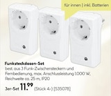 BayWa Bau- und Gartenmärkte - Funksteckdosen-Set Angebot im Prospekt Funksteckdosen-Set bei BayWa Bau- und Gartenmärkte im Prospekt "" für 11,99 €