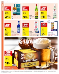 Prix et réduction Blended Whisky dans le prospectus Carrefour Market en cours Offre Blended Whisky dans le catalogue Carrefour Market du moment à la page 42