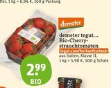 Bio-Cherrystrauchtomaten von demeter, tegut... im aktuellen tegut Prospekt für 2,99 €