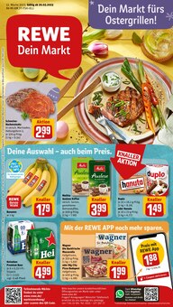 REWE Frankfurt Prospekt der aktuellen Woche, gültig von 20.03.2023 bis 25.03.2023 Aktueller REWE Frankfurt Prospekt "Dein Markt" mit 21 Seiten
