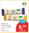 Fruchtriegel von Alnatura im aktuellen budni Prospekt