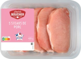 Lidl Montpon-Ménestérol - Promo 5 steaks de porc Promo 5 steaks de porc à 3,59 € dans le catalogue Lidl à Montpon-Ménestérol