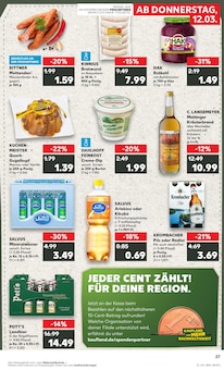 Krombacher im Kaufland Prospekt "Hier bin ich richtig" mit 74 Seiten (Ibbenbüren)