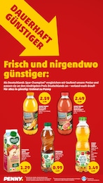 Saft im Penny Prospekt "Wer günstig will, muss Penny." auf Seite 2
