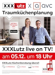 XXXLutz Möbelhäuser Prospekt für Holzkirchen: "XXXLutz X QVC - Traumküchenplanung", 2 Seiten, 28.11.2023 - 05.12.2023