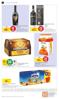 Promotion Tropicana dans le prospectus Intermarché, valable du 14/10/2025 au 26/10/2025 Promo Tropicana dans le catalogue Intermarché du moment à la page 14