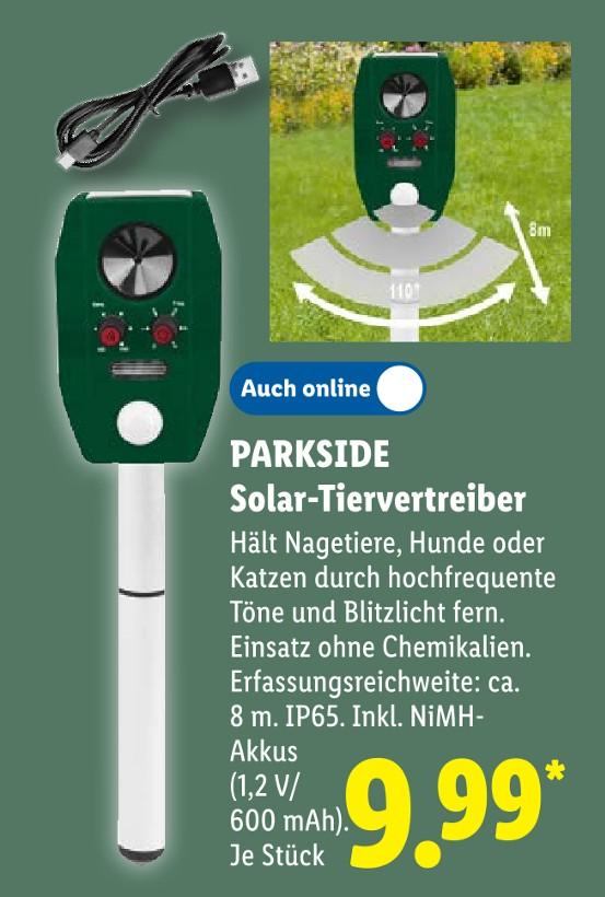Solar-Tiervertreiber