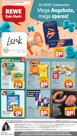 Aktueller REWE Prospekt mit Bratwurst, "Dein Markt", Seite 1
