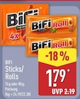 Sticks von BiFi für 1,79 € bei ALDI Nord im Angebot Sticks von BiFi im aktuellen ALDI Nord Prospekt