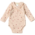 Wickelbody Langarm mit Ajour-Struktur & Apfel-Muster, beige, Gr. 62/68 im Angebot bei dm-drogerie markt in Ravensburg Wickelbody Langarm mit Ajour-Struktur & Apfel-Muster, beige, Gr. 62/68 Angebote von ALANA bei dm-drogerie markt Ravensburg für 7,90 €