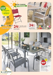 Offre Table Extensible De Jardin dans le catalogue Maxi Bazar du moment à la page 4