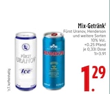 Mix-Getränk im EDEKA Prospekt Mix-Getränk von im aktuellen EDEKA Prospekt für 1,29 €