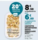 Crevette decortiquée sauce persillade - Miti dans le catalogue Super U