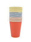 Lot de 15 gobelets trois couleurs à Carrefour dans Blaru Lot de 15 gobelets trois couleurs à Carrefour dans Blaru