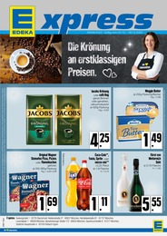 E xpress Prospekt "Die Krönung an erstklassigen Preisen." für Nußdorf, 4 Seiten, 04.12.2023 - 09.12.2023