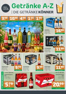 Bier im aktuellen Getränke A-Z Prospekt (Eberswalde) Bier im Getränke A-Z Prospekt "DIE GETRÄNKEKÖNNER" mit 4 Seiten (Eberswalde)