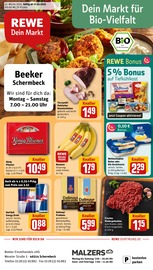 Aktueller REWE Supermarkt Prospekt in Schermbeck und Umgebung, "Dein Markt" mit 26 Seiten, 17.03.2025 - 22.03.2025