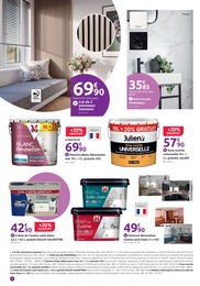 Prix et réduction Peinture dans le prospectus Mr.Bricolage en cours Offre Peinture dans le catalogue Mr.Bricolage du moment à la page 4