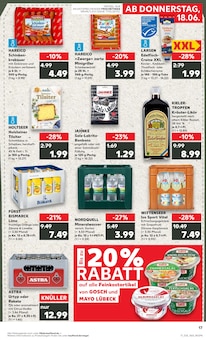Getränke im aktuellen Kaufland Prospekt (Kiel) Getränke im Kaufland Prospekt "Hier bin ich richtig" mit 56 Seiten (Kiel)