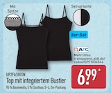 Top mit integriertem Bustier Angebote von UP2FASHION bei ALDI Nord Dresden für 6,99 €